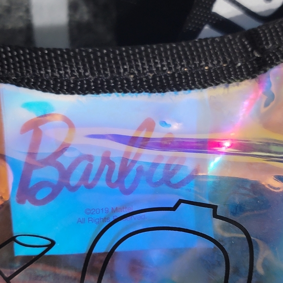 Barbie Holographic Fanny Pack with Black Strap - Picture 6 of 6